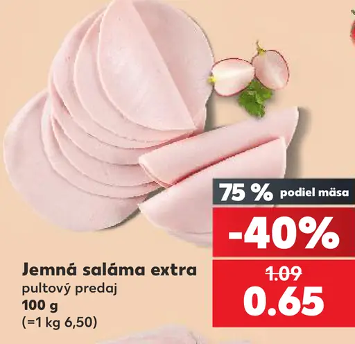 Jemná saláma extra