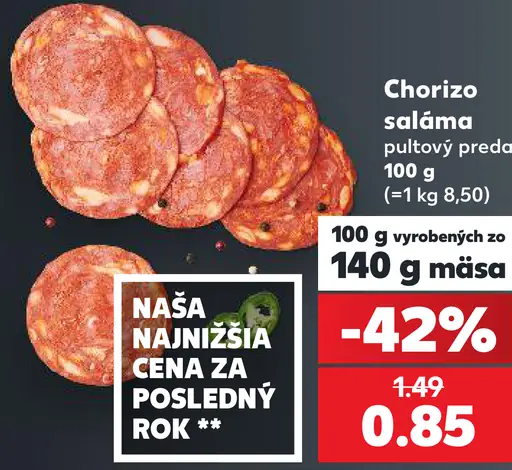 Chorizo saláma