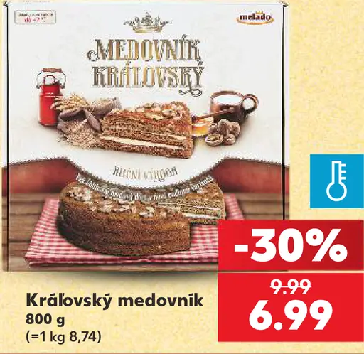 Melado Kráľovský medovník