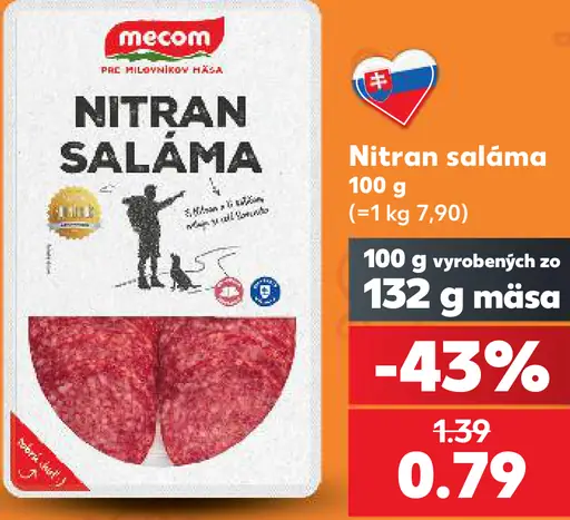 Mecom Nitran saláma