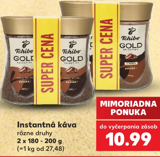 Tchibo Gold Selection instantná káva