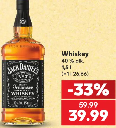 Jack Daniel's Whiskey 40%