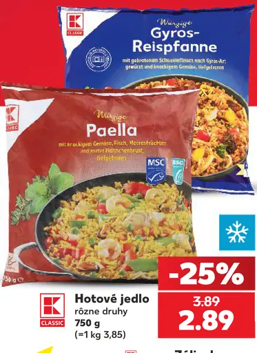 K-Classic Hotové jedlo
