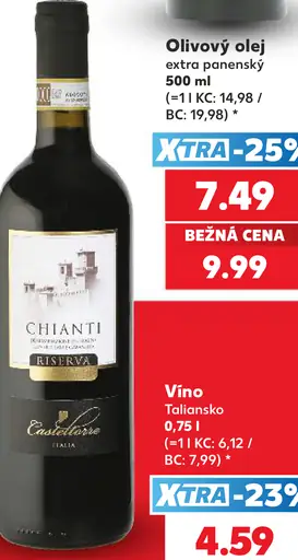 Castellore Chianti Riserva, talianske víno