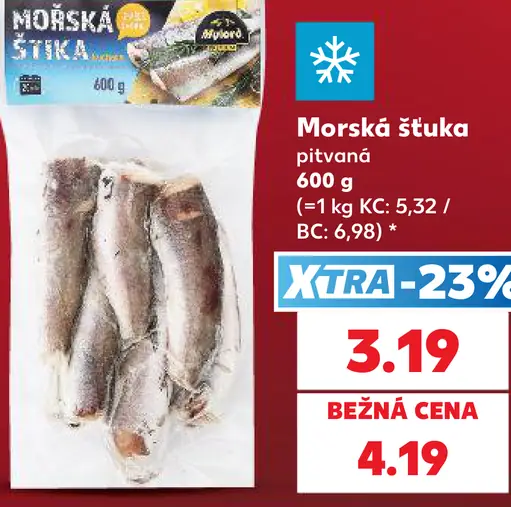Mylora morská šťuka pitvaná