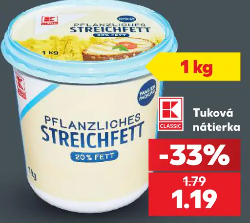 K-Classic Tuková nátierka