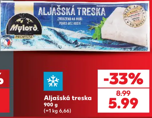 Mylord Aljašská treska bloček