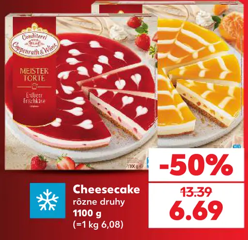 Cheesecake rôzne druhy