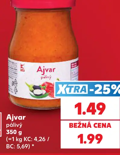 K-Classic ajvar pálivý