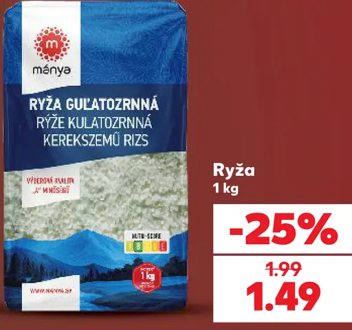 Manya Ryža guľatozrnná