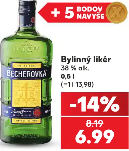 Becherovka Bylinný likér