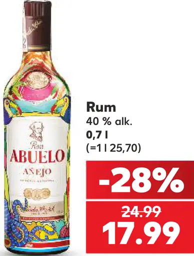 Abuelo Añejo rum