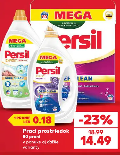 Persil prací prostriedok rôzne druhy