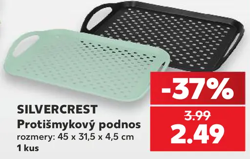 Silvercrest protišmykový podnos