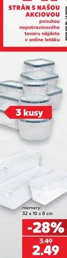 Silvercrest dózy na potraviny, 3-dielna súprava