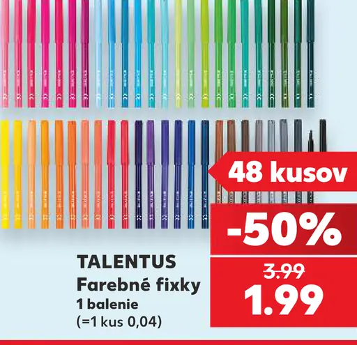 Talentus farebné fixky