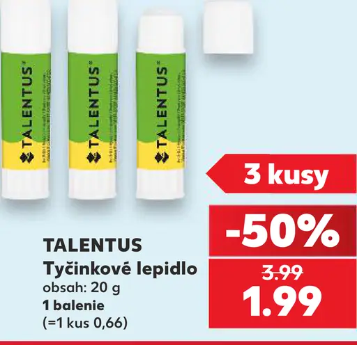 Talentus tyčinkové lepidlo