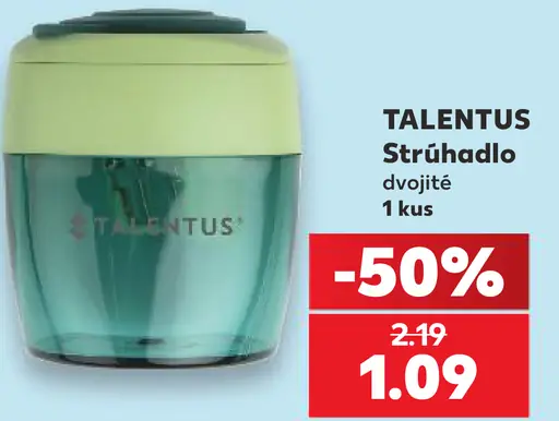 Talentus dvojité strúhadlo