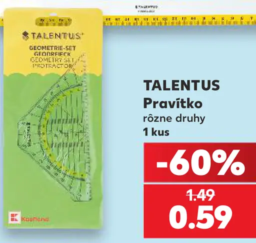 Talentus pravítko