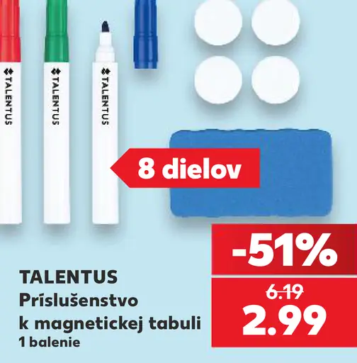 Talentus príslušenstvo k magnetickej tabuli