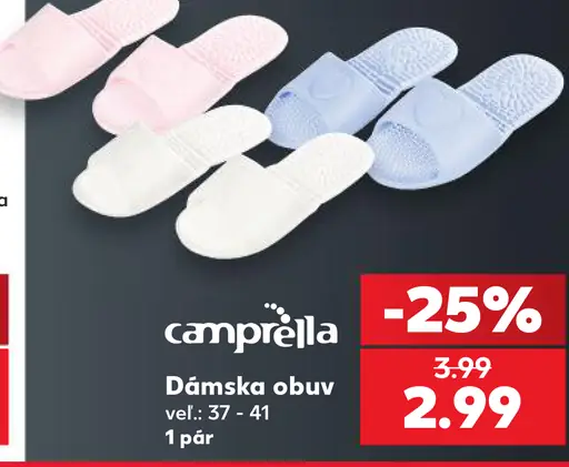 Camprella dámska obuv na doma