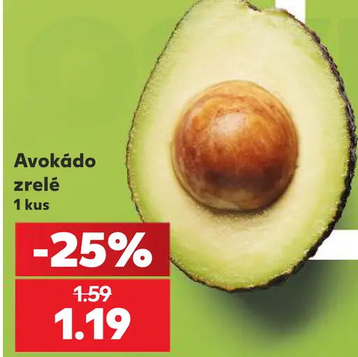 Zrelé avokádo