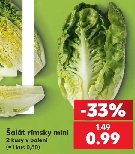 Mini rímsky šalát