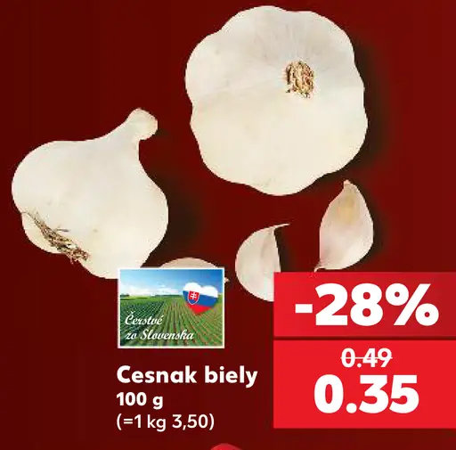Cesnak biely