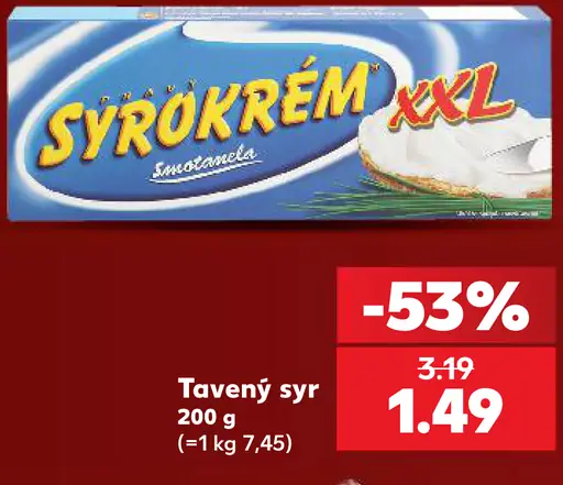 Tavéný tavený syr