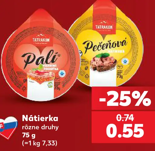 Tatrakon nátierka – Pali a Pečeňová, rôzne druhy