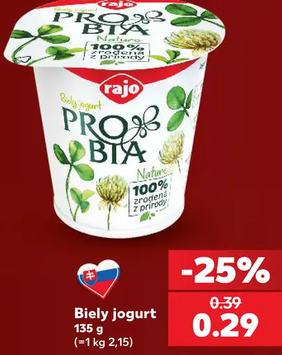 Rajo biely jogurt