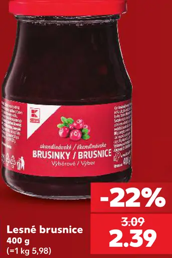K-Classic Lesné brusnice