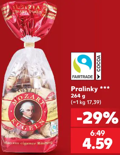 Mozart Kugeln pralinky