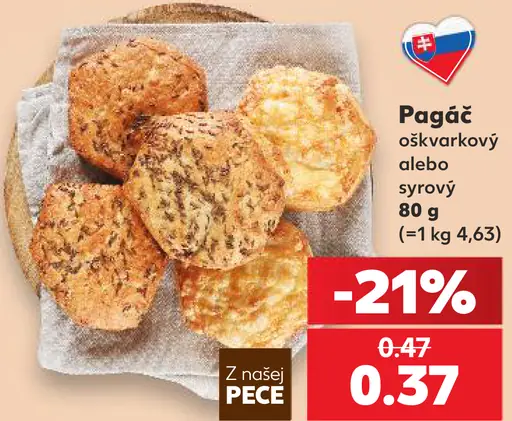 Pagáč oškvarkový