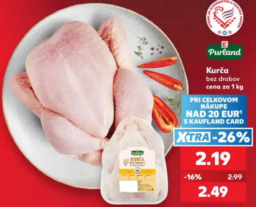 Purland Kurča bez drobov