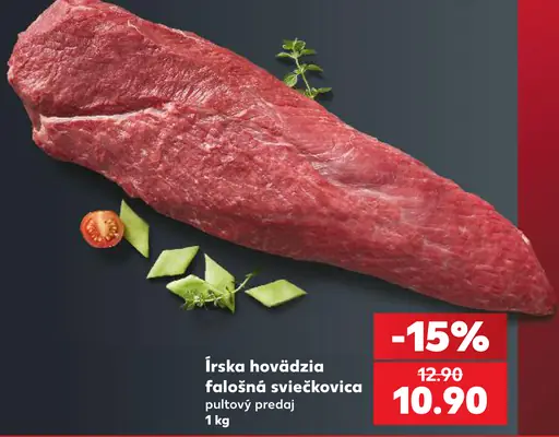 Írska hovädzia falošná sviečkovica