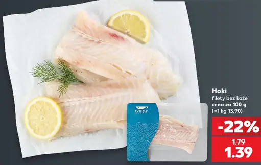 Hoki filety bez kože