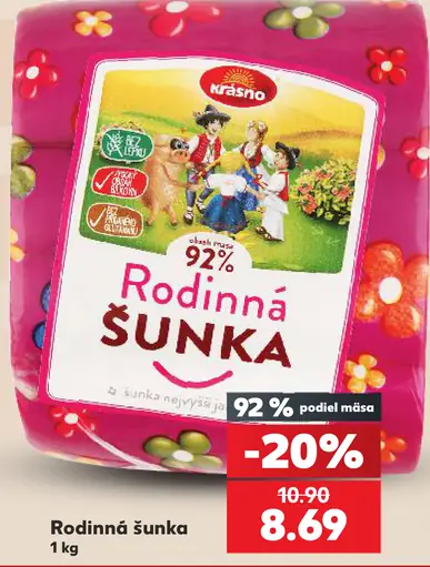 Krásno rodinná šunka