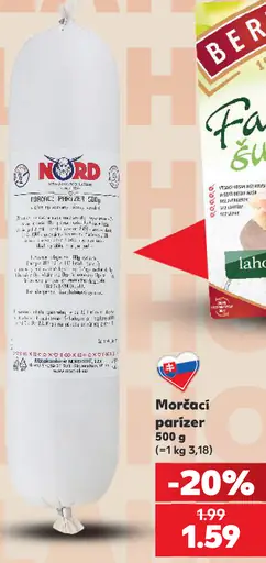 Nord morčacie párky