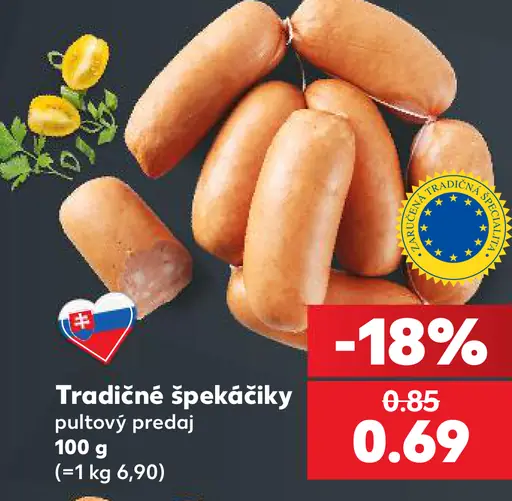 Tradičné špekáčiky