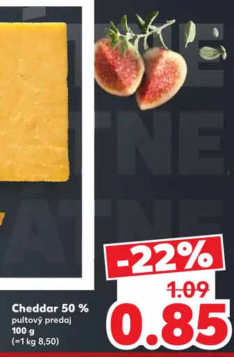 Cheddar 50 %