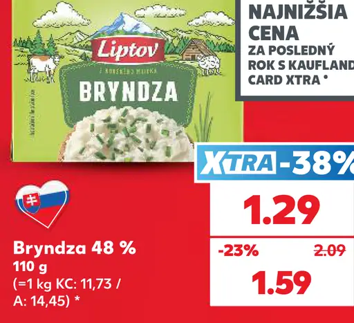 Liptov Bryndza 48%