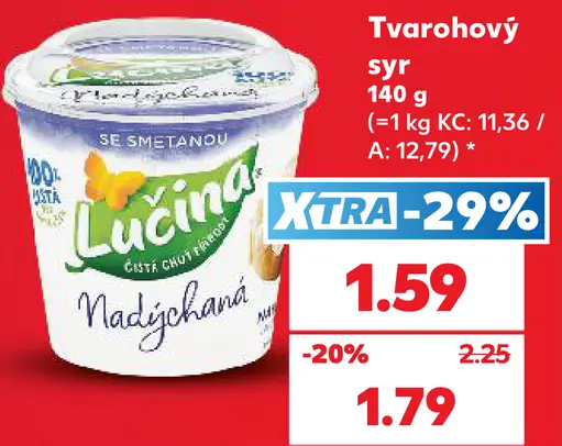 LUČINA Tvarohový syr