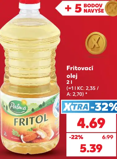 Palma Fritol fritovací olej