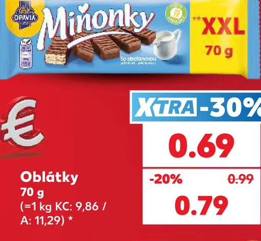 Opavia Míňonky oblátky