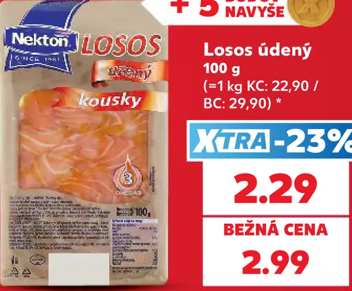 Nekton údený losos