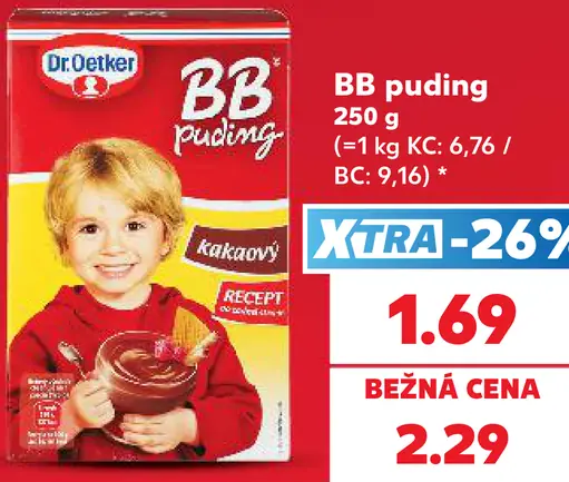 Dr. Oetker BB puding kakaový