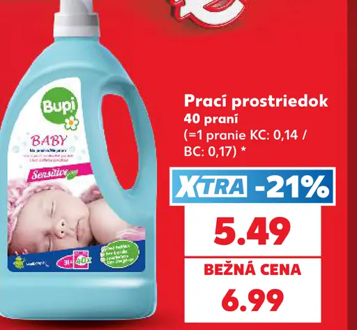 Bupi Baby prací prostriedok Sensitive