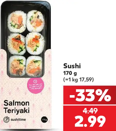 Sushitime Salmon Teriyaki