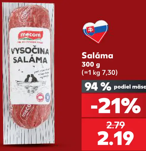 Mecom Vysočina saláma